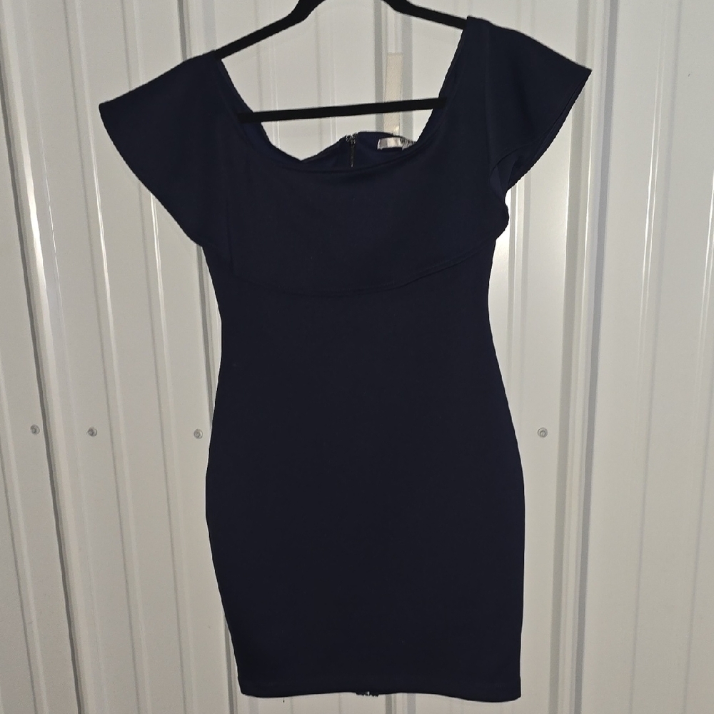 Guess Navy Blue Mini Dress